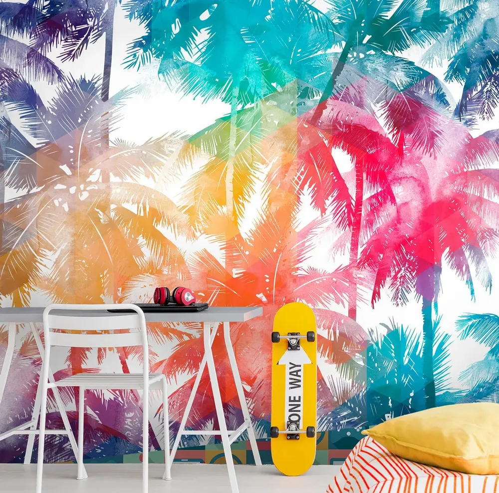 Tapisseries - Papier peint panoramique Jungle Flash - LE PAPIERS DE NINON