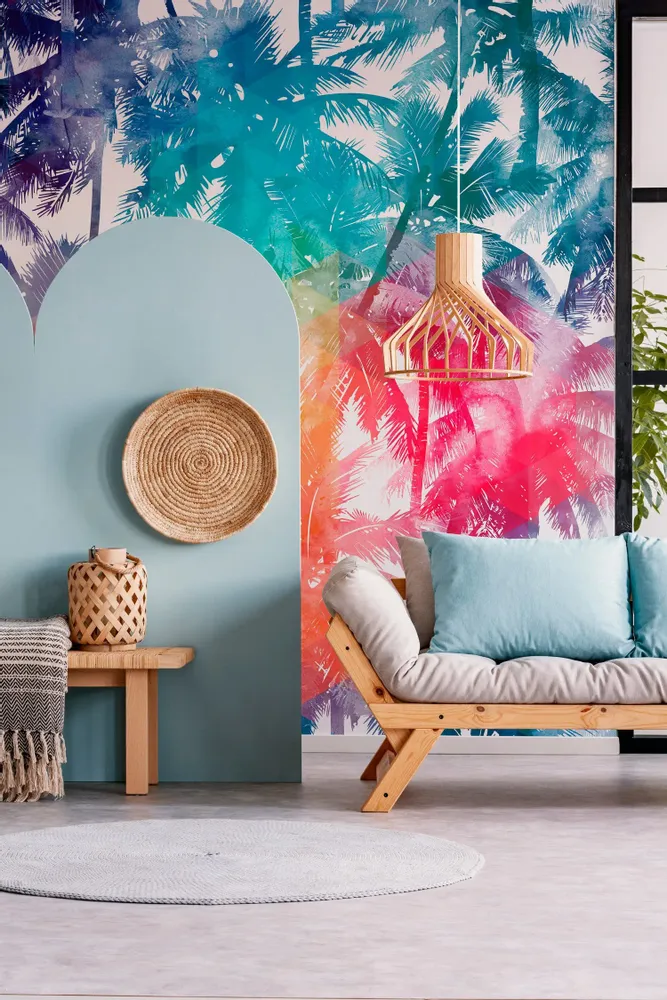 Tapisseries - Papier peint panoramique Jungle Flash - LE PAPIERS DE NINON