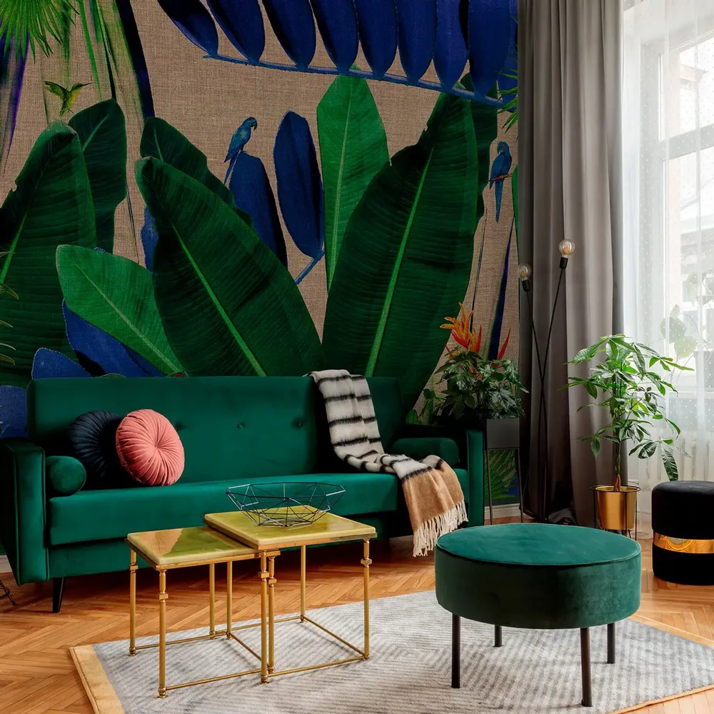 Tapisseries - Papier peint panoramique Kolibri - LE PAPIERS DE NINON