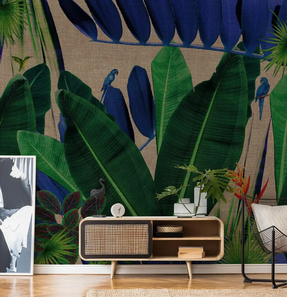 Tapisseries - Papier peint panoramique Kolibri - LE PAPIERS DE NINON