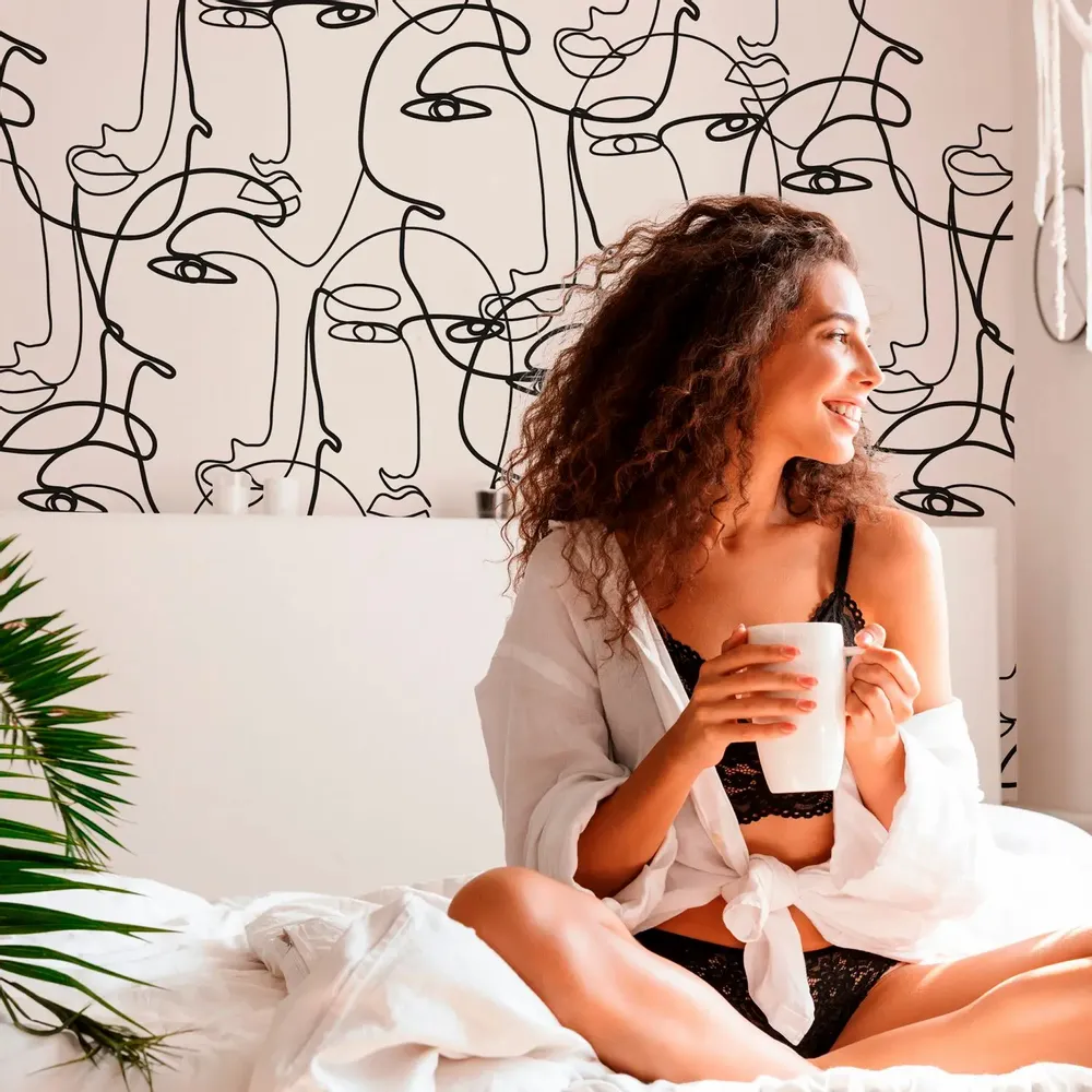 Tapisseries - Papier peint panoramique Lisa - LE PAPIERS DE NINON