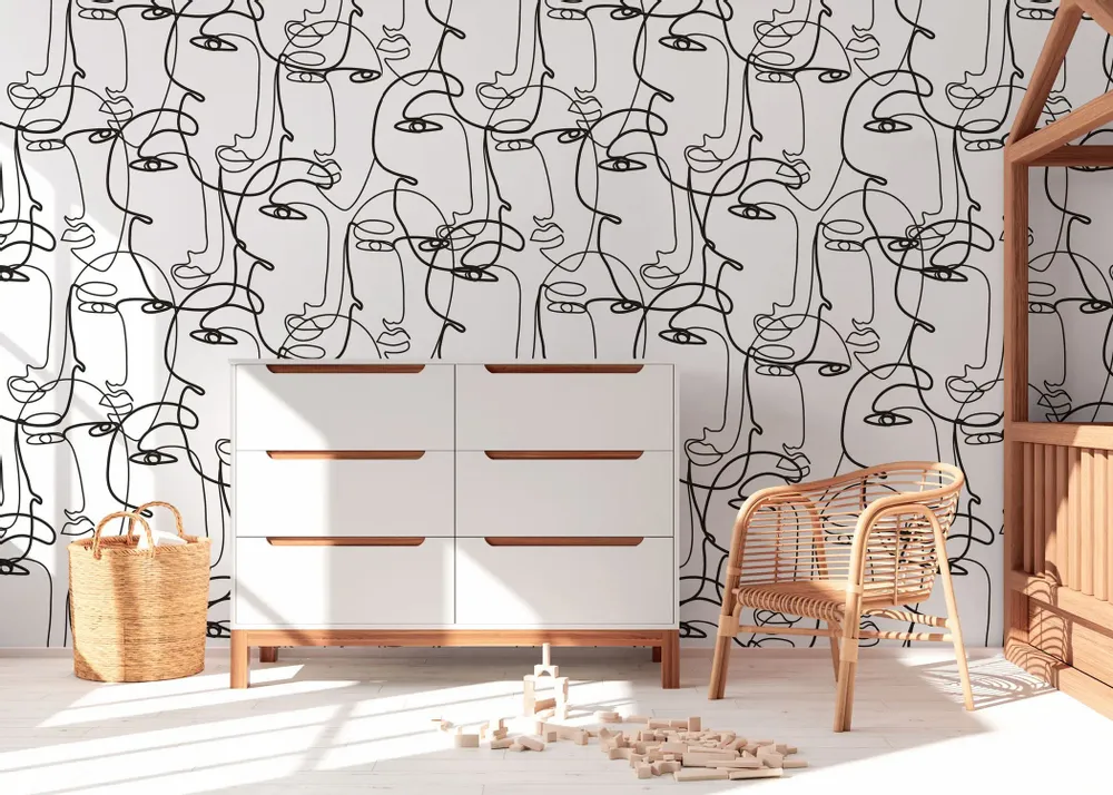 Tapisseries - Papier peint panoramique Lisa - LE PAPIERS DE NINON