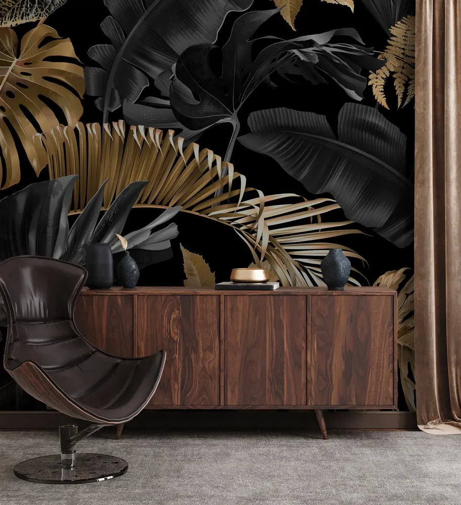 Tapisseries - Papier peint panoramique Guyana Gold - LE PAPIERS DE NINON