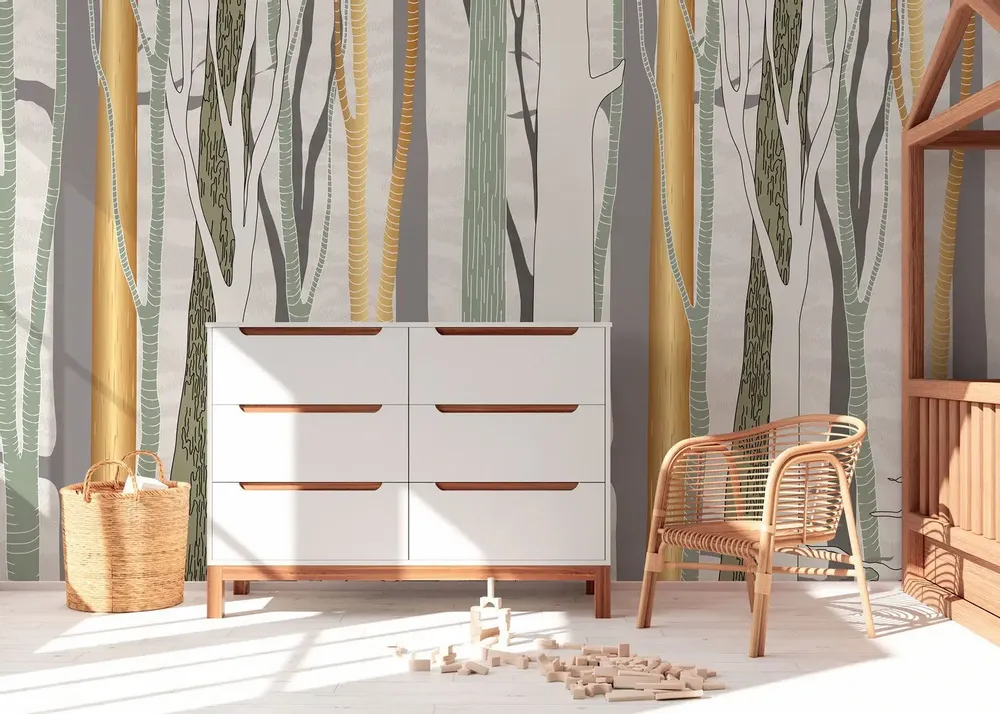 Tapisseries - Papier peint panoramique Volga - LE PAPIERS DE NINON