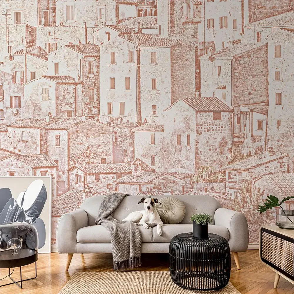 Tapisseries - Papier peint panoramique Sorano - LE PAPIERS DE NINON