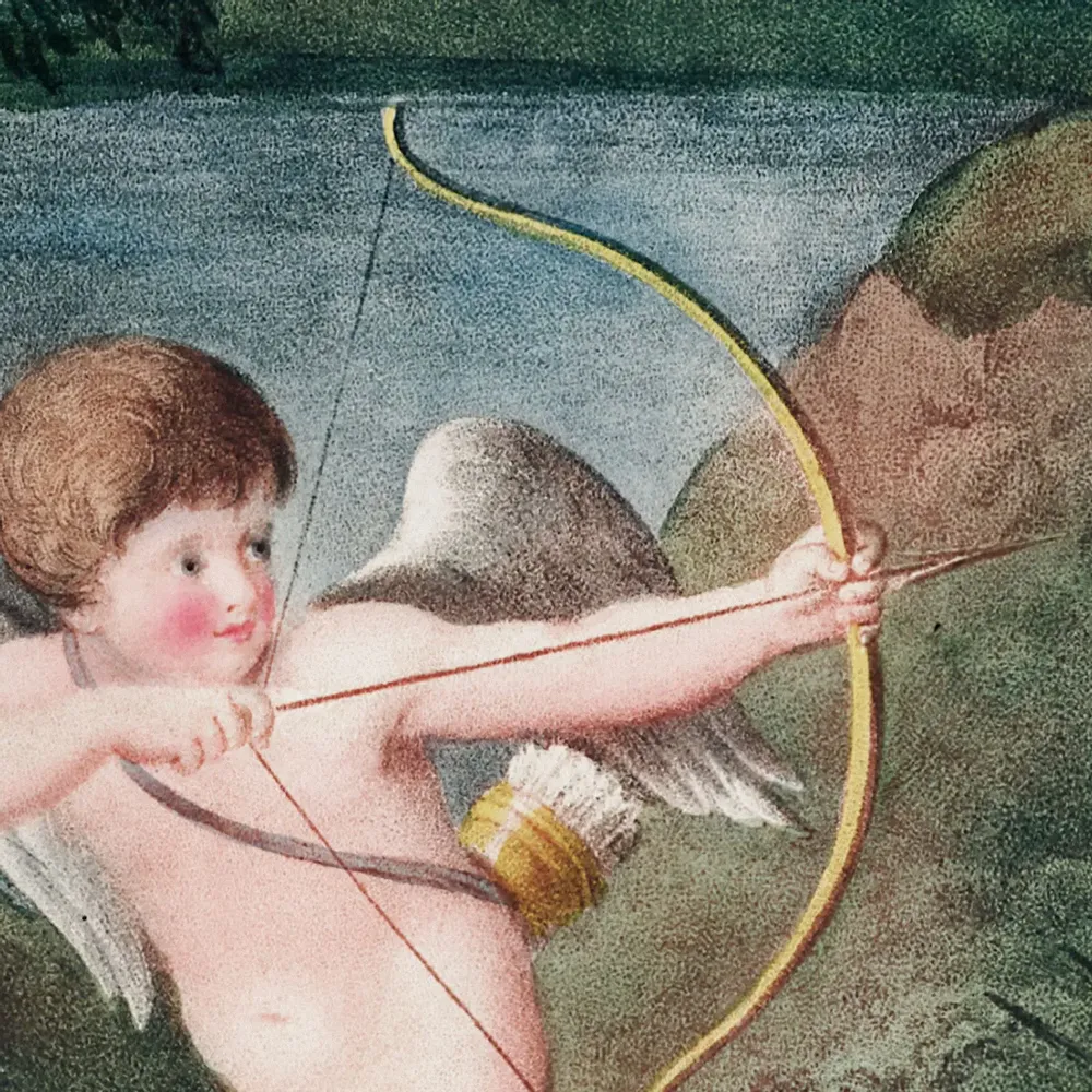 Tapisseries - Papier peint panoramique Cupidon - LE PAPIERS DE NINON