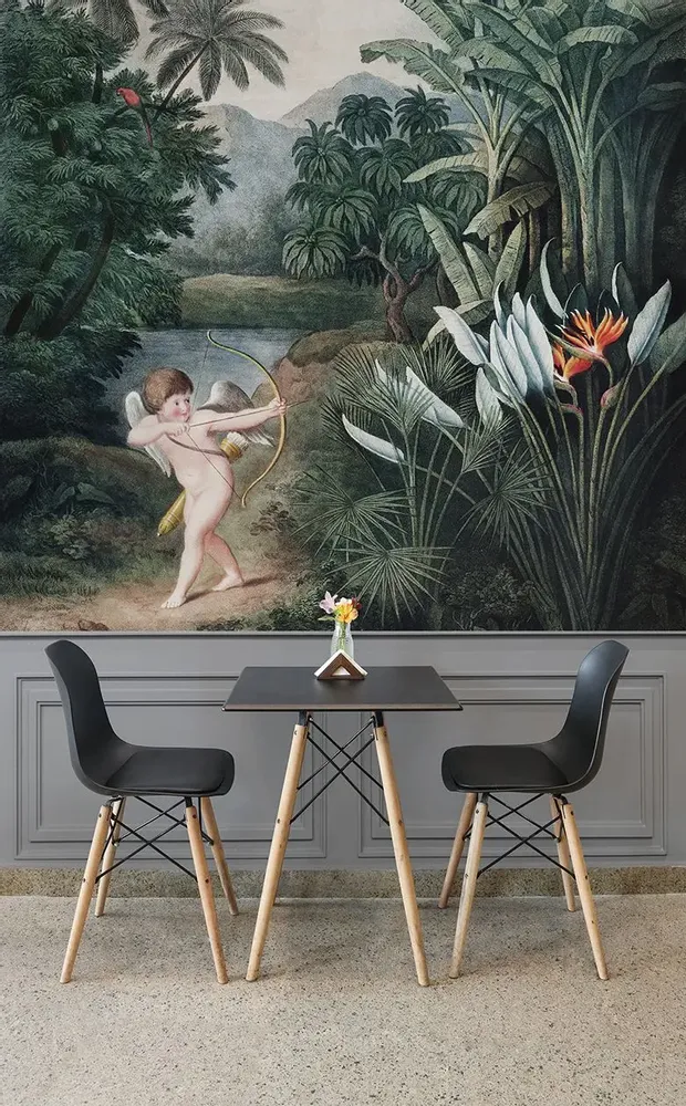 Tapisseries - Papier peint panoramique Cupidon - LE PAPIERS DE NINON