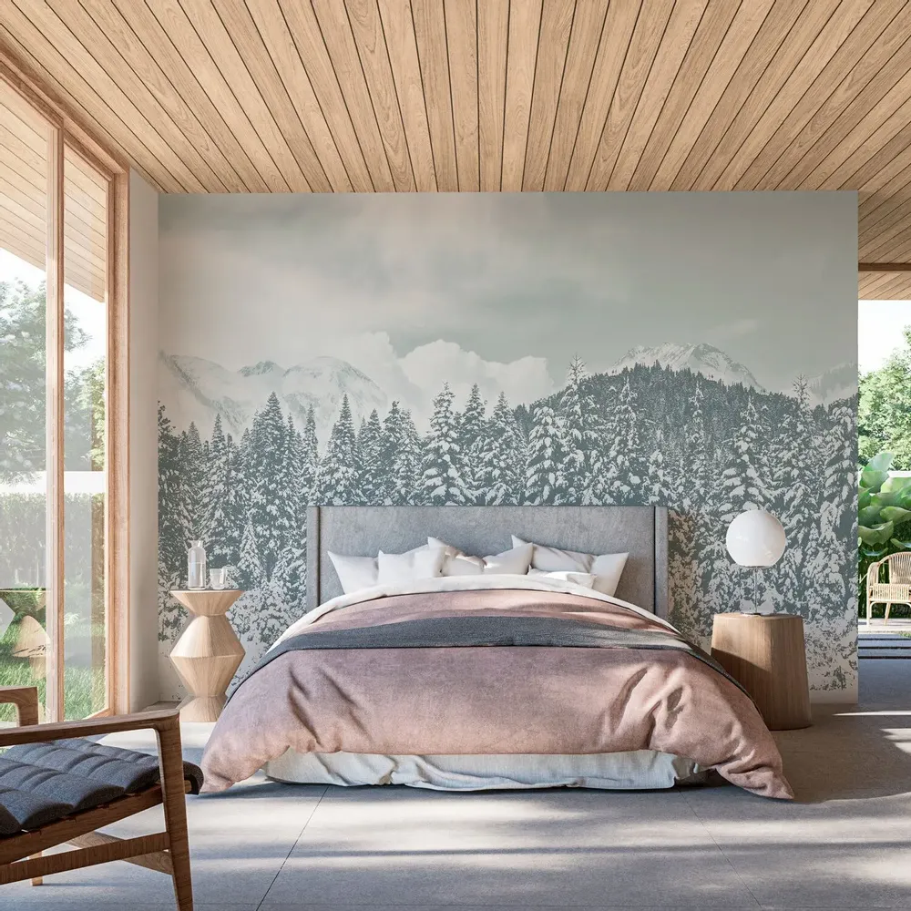 Tapisseries - Papier peint panoramique Sylvestre - LE PAPIERS DE NINON