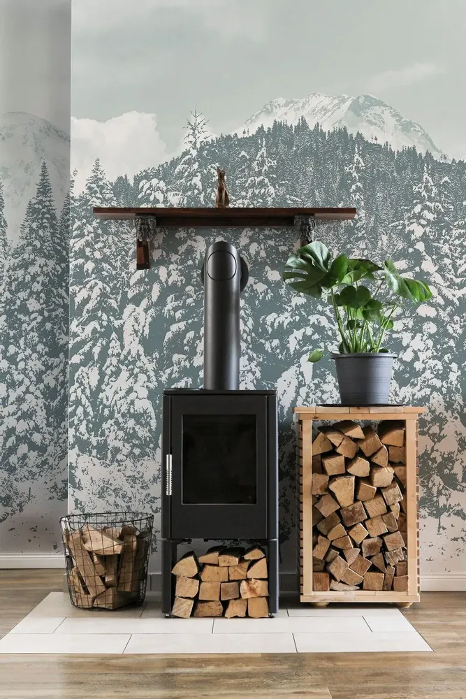 Tapisseries - Papier peint panoramique Sylvestre - LE PAPIERS DE NINON