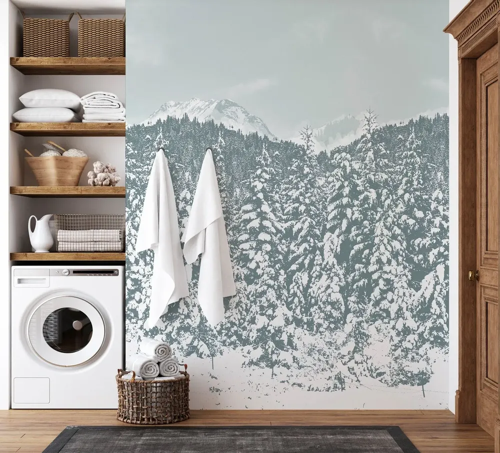 Tapisseries - Papier peint panoramique Sylvestre - LE PAPIERS DE NINON