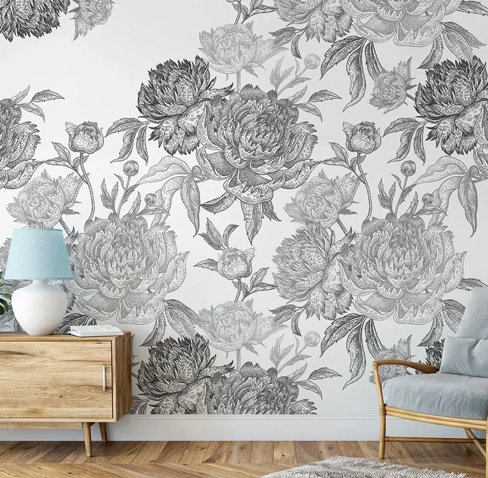 Tapisseries - Papier peint panoramique Romance - LE PAPIERS DE NINON