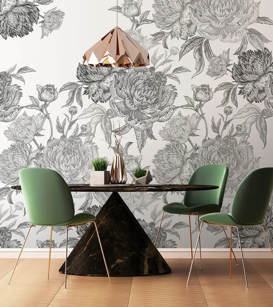 Tapisseries - Papier peint panoramique Romance - LE PAPIERS DE NINON