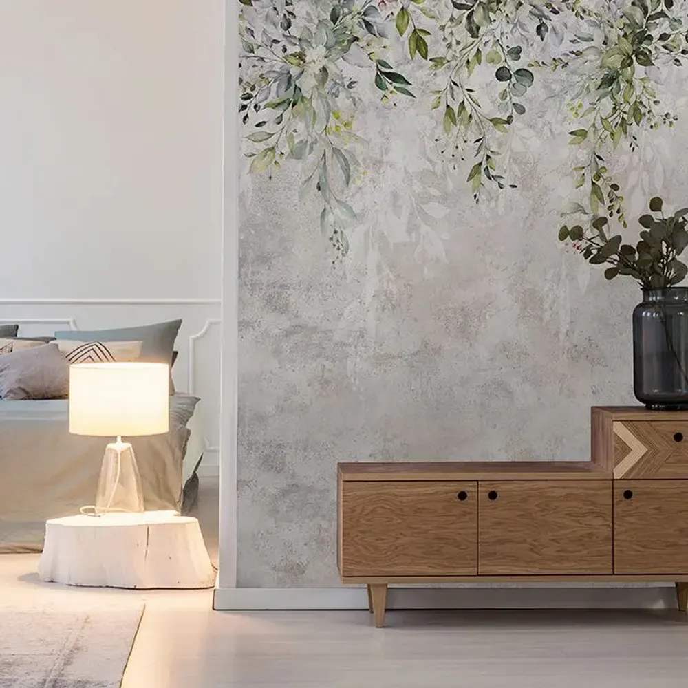 Tapestries - Panoramic Wallpaper Garden of Yesteryear - LE PAPIERS DE NINON