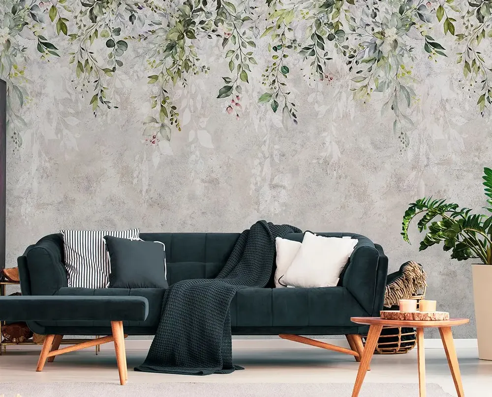 Tapestries - Panoramic Wallpaper Garden of Yesteryear - LE PAPIERS DE NINON