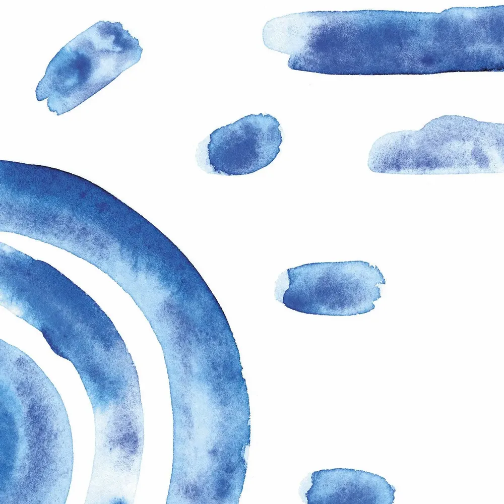 Tapestries - Kyma panoramic wallpaper - LE PAPIERS DE NINON