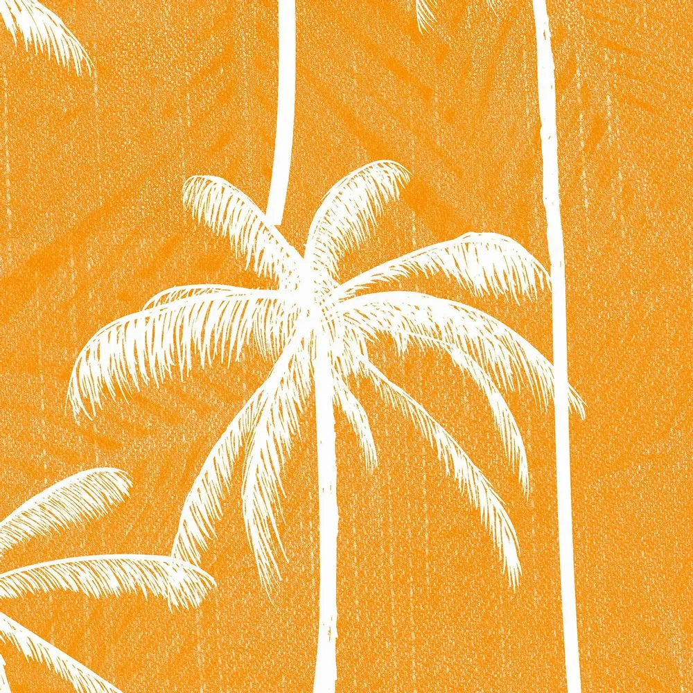 Tapisseries - Papier peint panoramique Palm Jeans - LE PAPIERS DE NINON