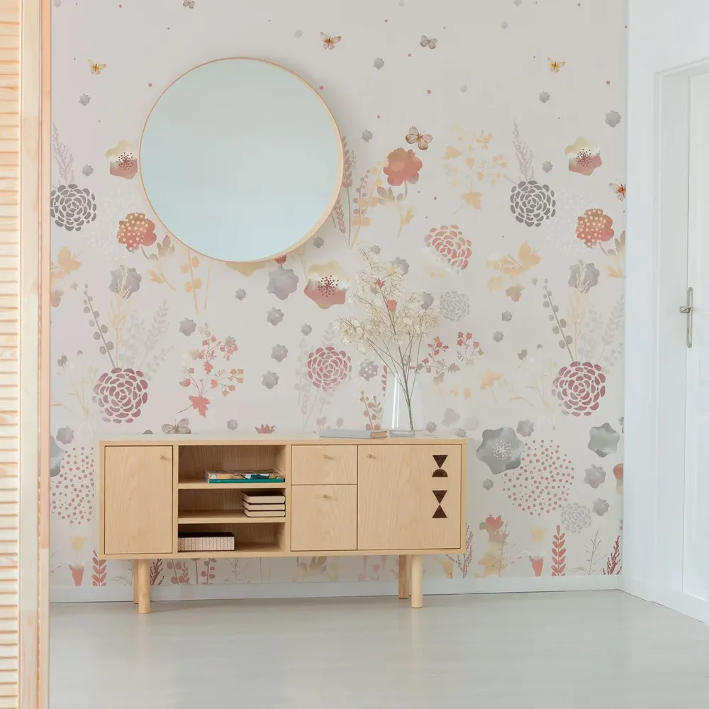 Tapisseries - Papier peint panoramique Capucine - LE PAPIERS DE NINON