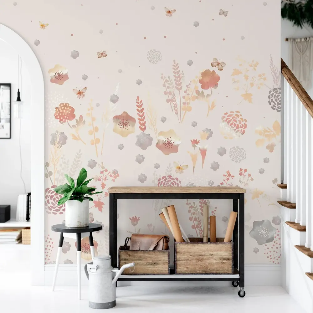 Tapisseries - Papier peint panoramique Capucine - LE PAPIERS DE NINON