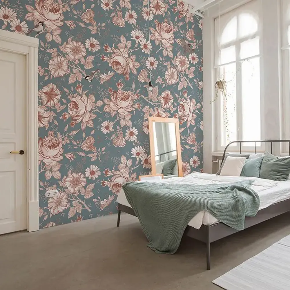 Tapestries - Amélia panoramic wallpaper - LE PAPIERS DE NINON