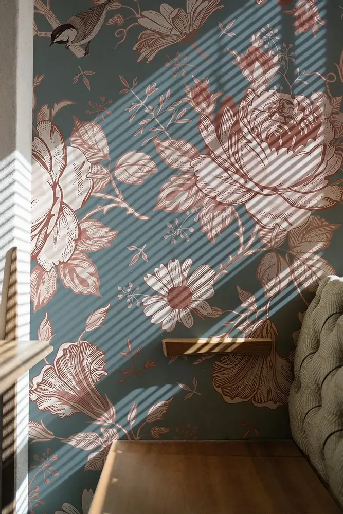 Tapestries - Amélia panoramic wallpaper - LE PAPIERS DE NINON