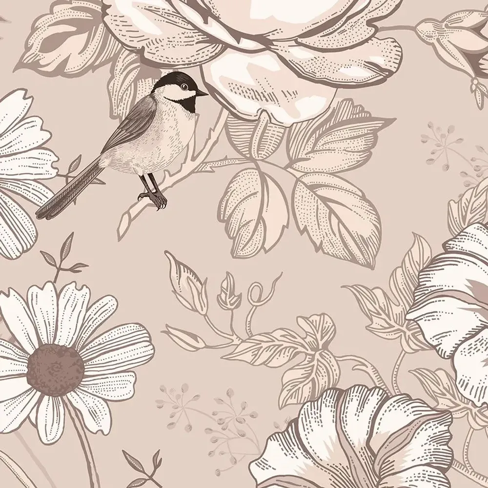 Tapisseries - Papier peint panoramique Amélia - LE PAPIERS DE NINON