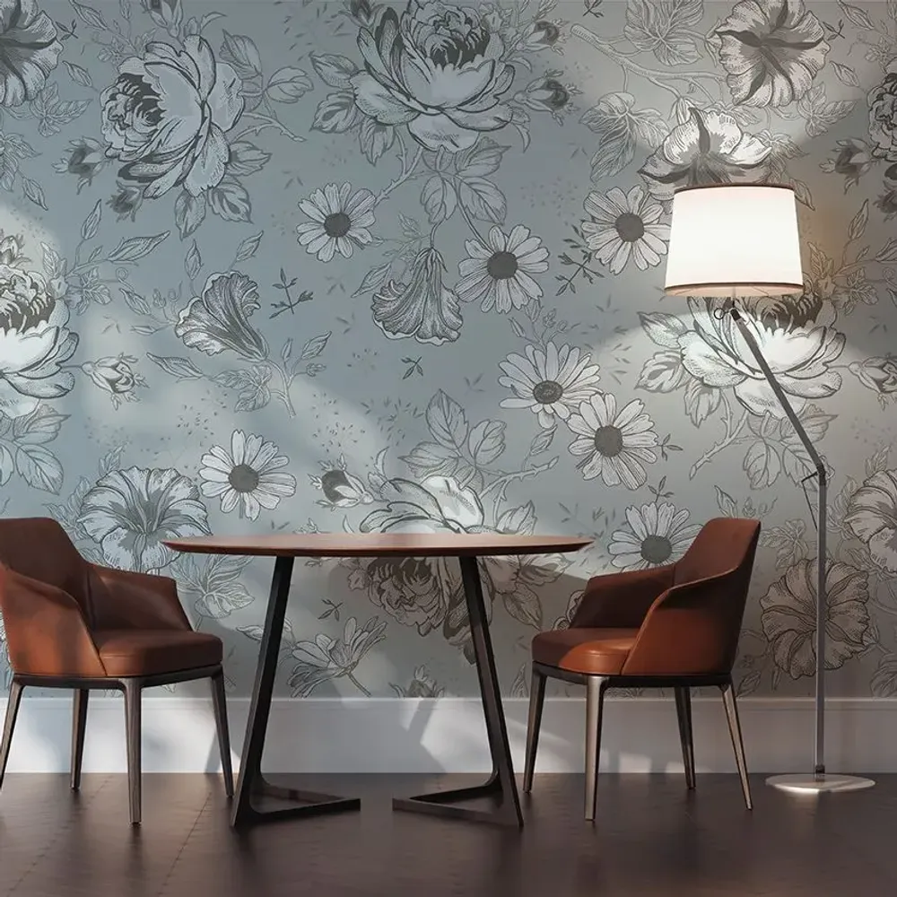 Tapisseries - Papier peint panoramique Amélia - LE PAPIERS DE NINON