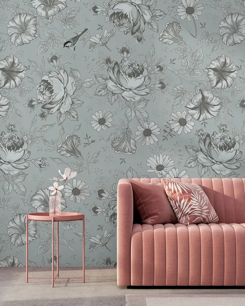 Tapisseries - Papier peint panoramique Amélia - LE PAPIERS DE NINON