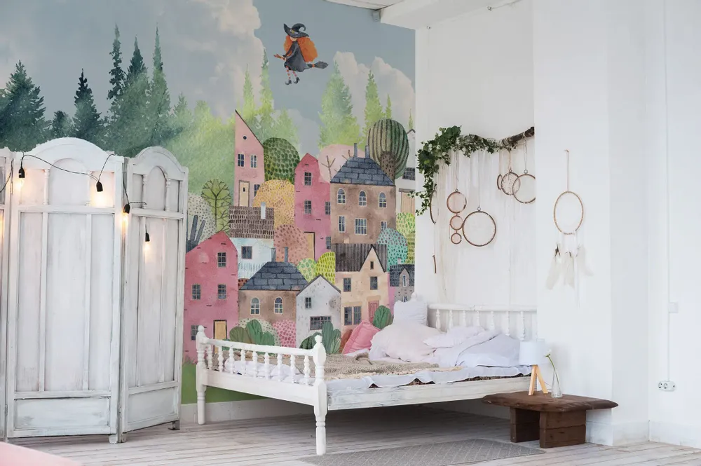 Tapisseries - Papier peint panoramique Charlotte - LE PAPIERS DE NINON