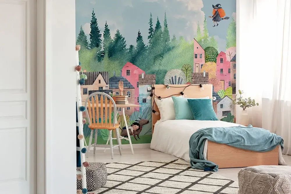 Tapisseries - Papier peint panoramique Charlotte - LE PAPIERS DE NINON