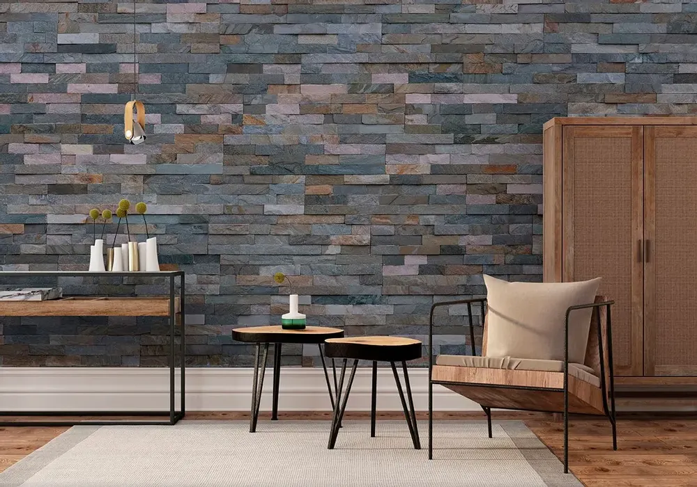 Tapisseries - Papier peint panoramique Rusty Schiste - LE PAPIERS DE NINON