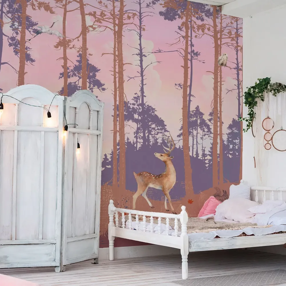 Tapisseries - Papier peint panoramique Pikatchoune - LE PAPIERS DE NINON