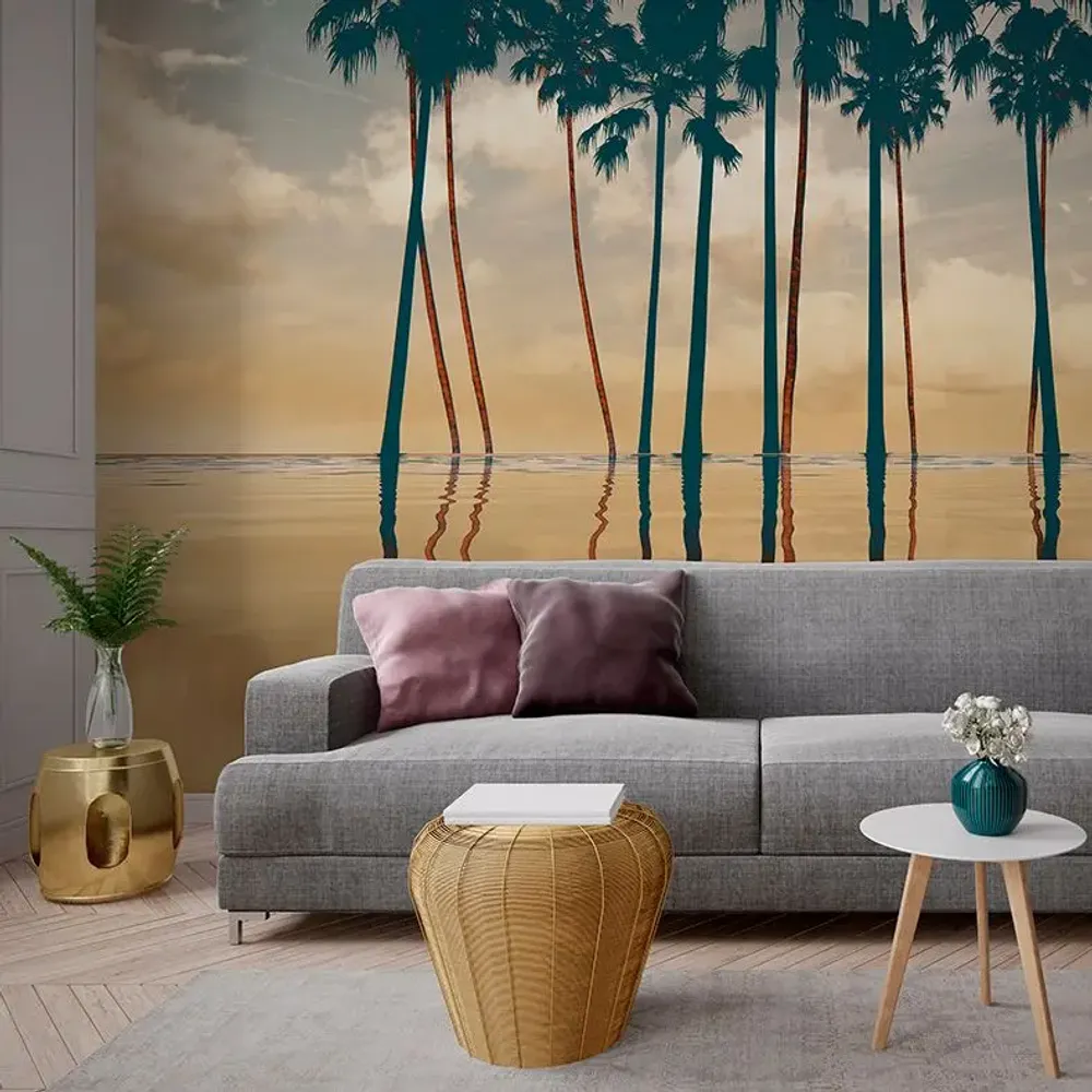 Tapisseries - Papier peint panoramique Caraïbes - LE PAPIERS DE NINON