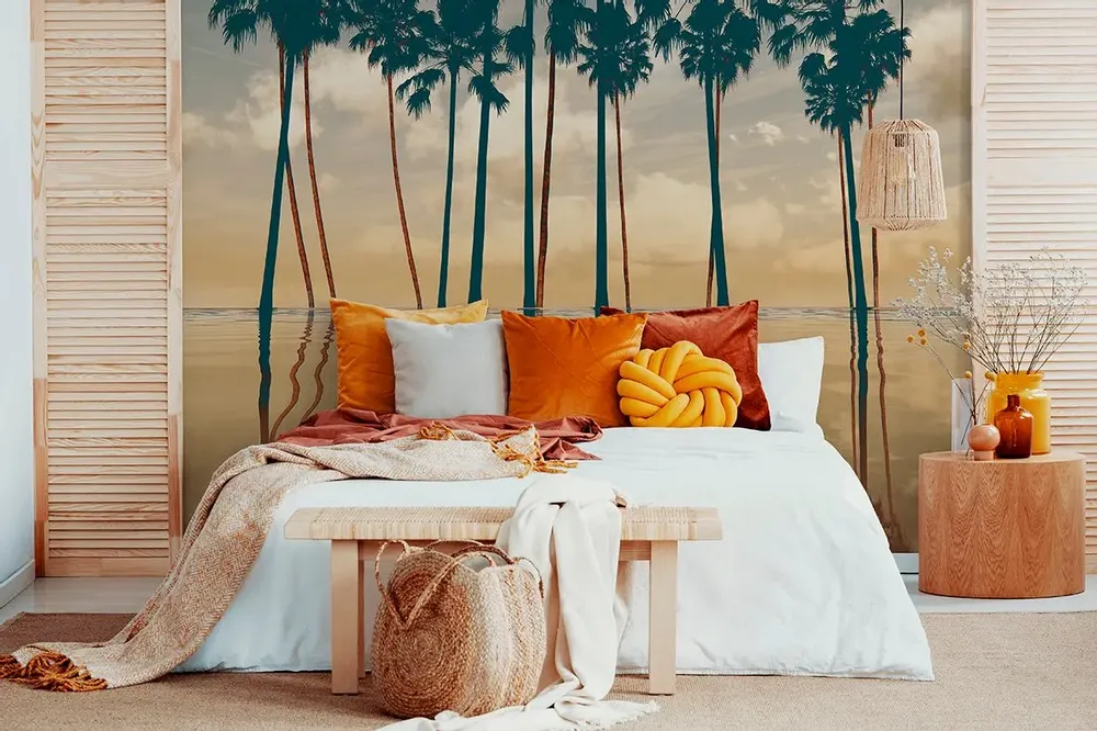 Tapisseries - Papier peint panoramique Caraïbes - LE PAPIERS DE NINON