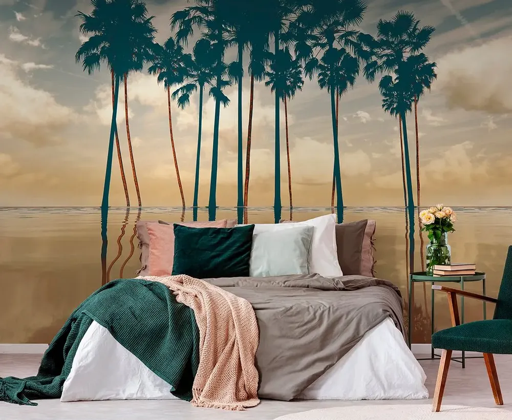 Tapisseries - Papier peint panoramique Caraïbes - LE PAPIERS DE NINON