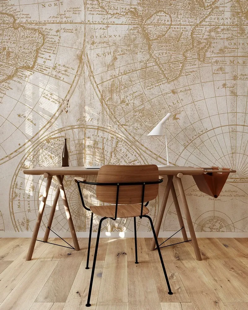 Tapisseries - Papier peint panoramique Arno - Sépia - LE PAPIERS DE NINON