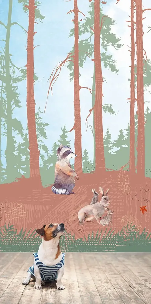 Tapisseries - Papier peint panoramique Pikatchoune 2 - LE PAPIERS DE NINON