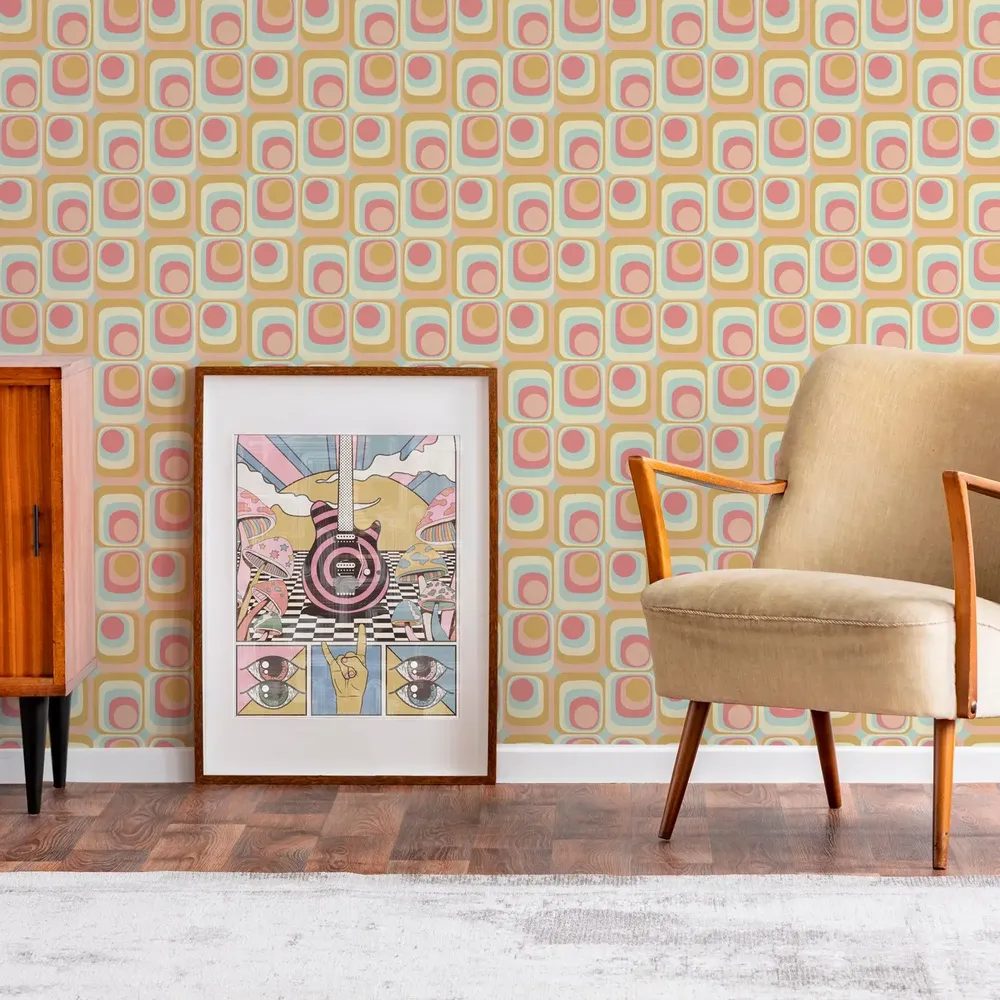 Tapestries - Diabolo panoramic wallpaper - LE PAPIERS DE NINON