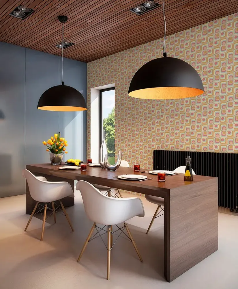 Tapestries - Diabolo panoramic wallpaper - LE PAPIERS DE NINON