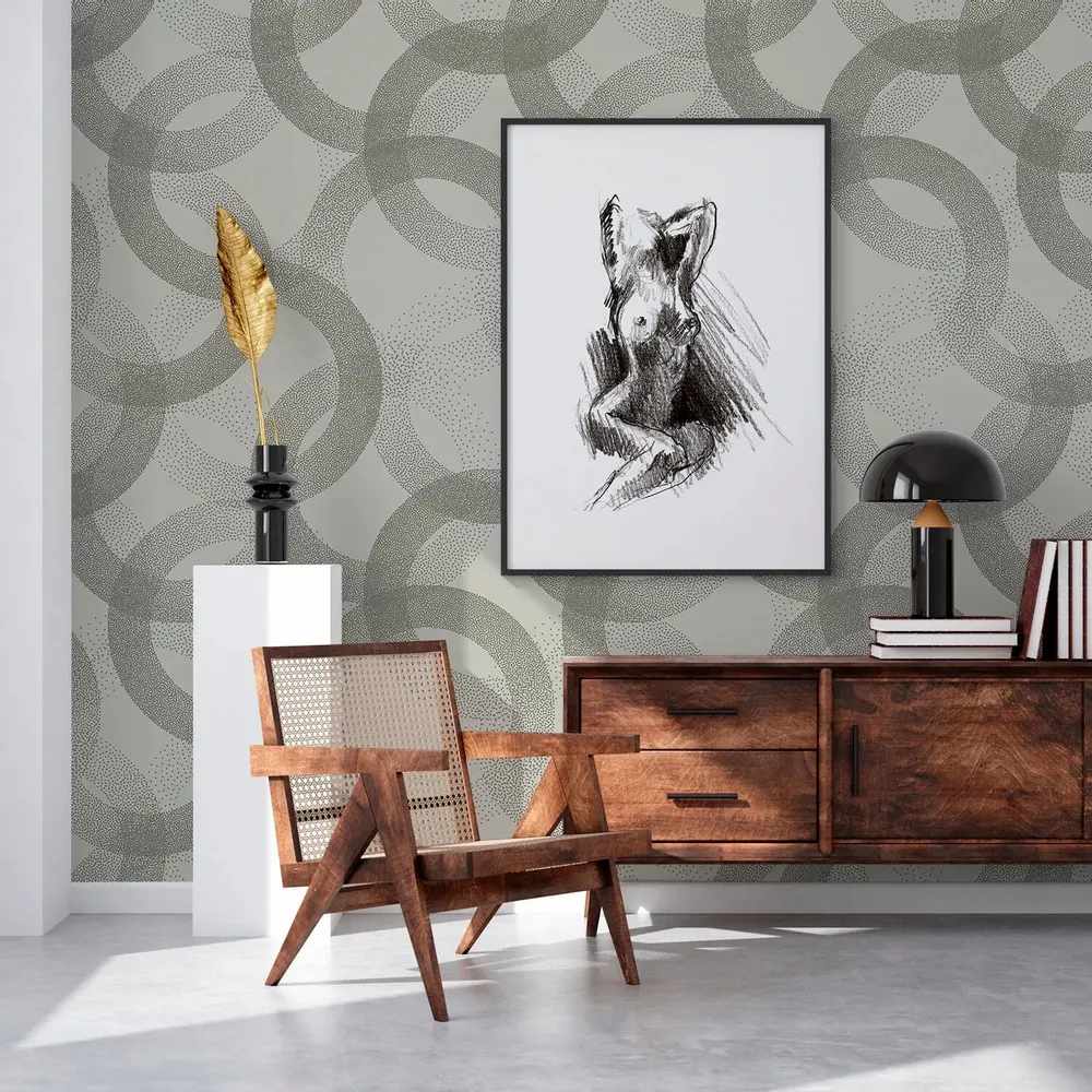 Tapestries - Alchimie panoramic wallpaper - LE PAPIERS DE NINON