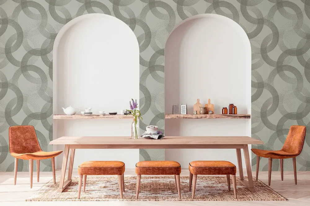 Tapestries - Alchimie panoramic wallpaper - LE PAPIERS DE NINON