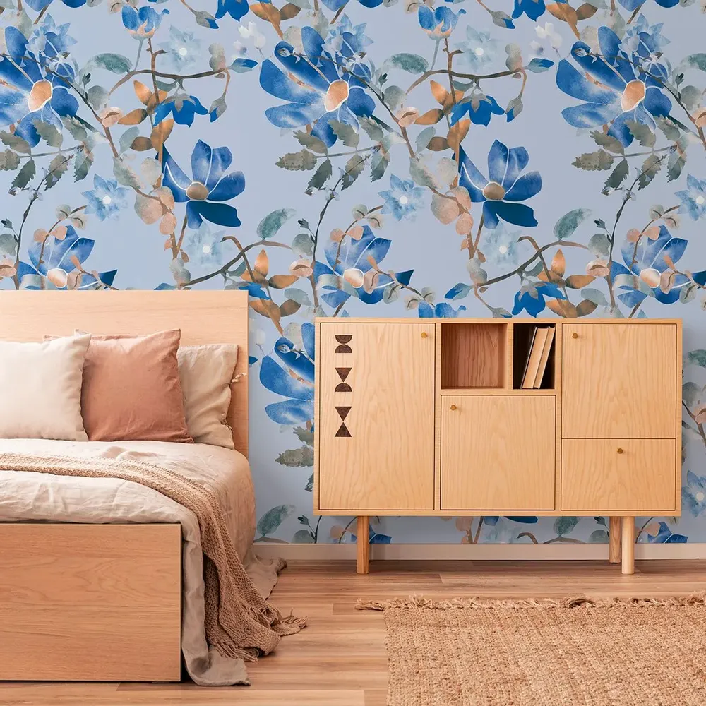 Tapisseries - Papier peint panoramique Floralies - LE PAPIERS DE NINON