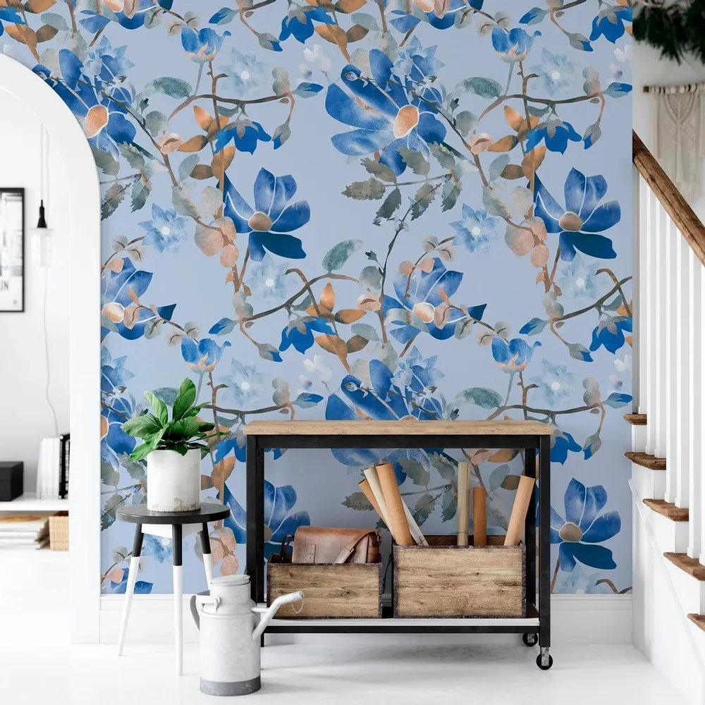 Tapisseries - Papier peint panoramique Floralies - LE PAPIERS DE NINON