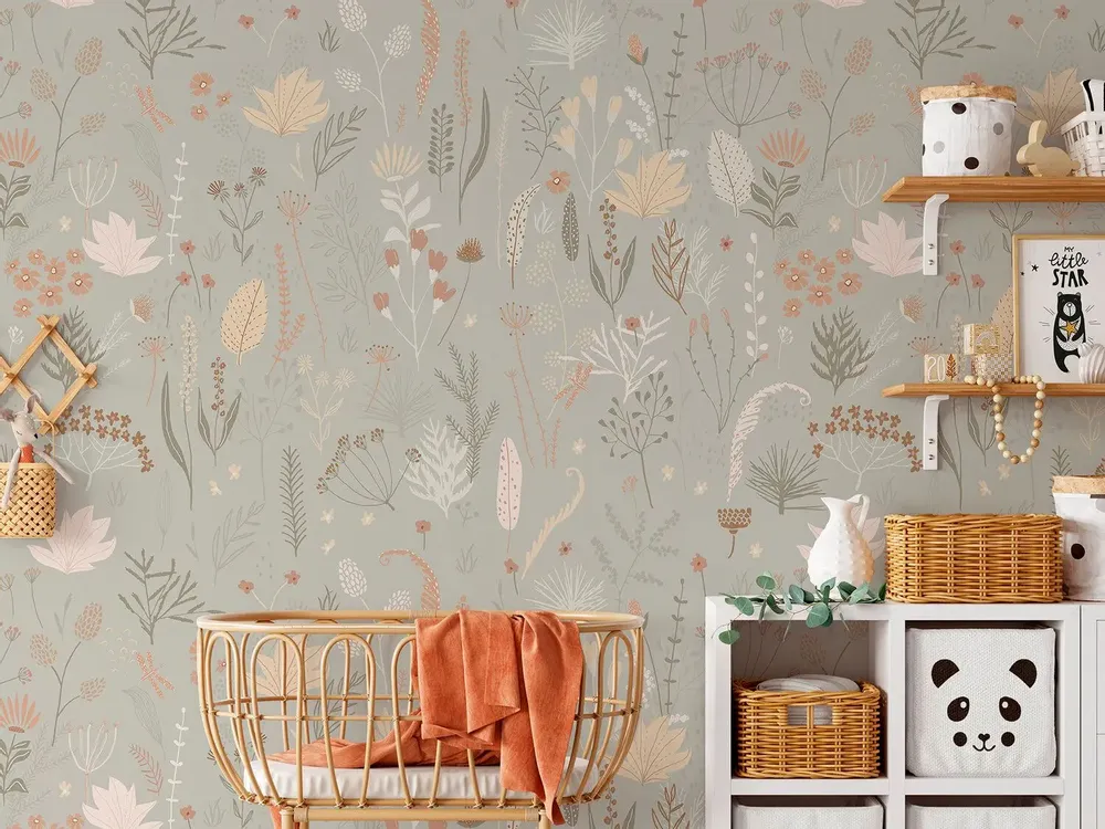 Tapisseries - Papier peint panoramique Sidonie - LE PAPIERS DE NINON