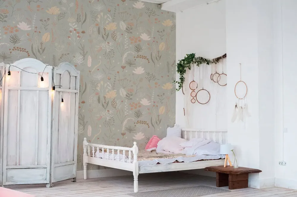 Tapisseries - Papier peint panoramique Sidonie - LE PAPIERS DE NINON