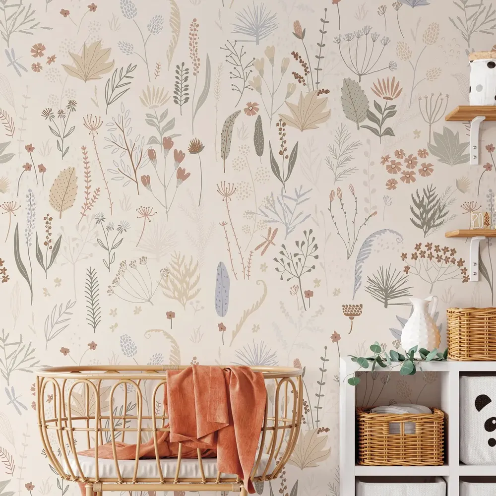 Tapisseries - Papier peint panoramique Sidonie - LE PAPIERS DE NINON