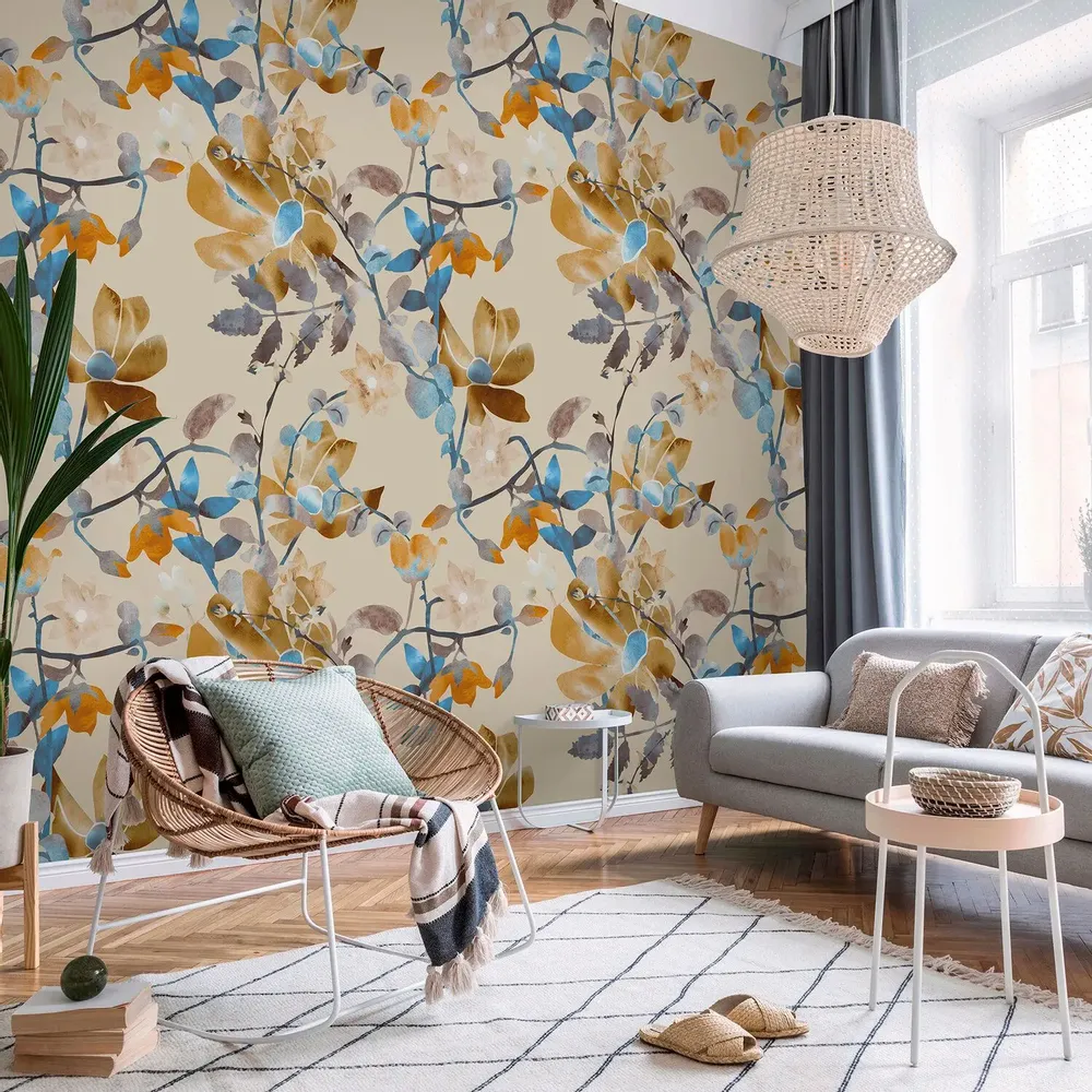 Tapisseries - Papier peint panoramique Floralies - LE PAPIERS DE NINON