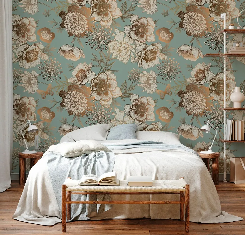 Tapisseries - Papier peint panoramique Madeleine - LE PAPIERS DE NINON