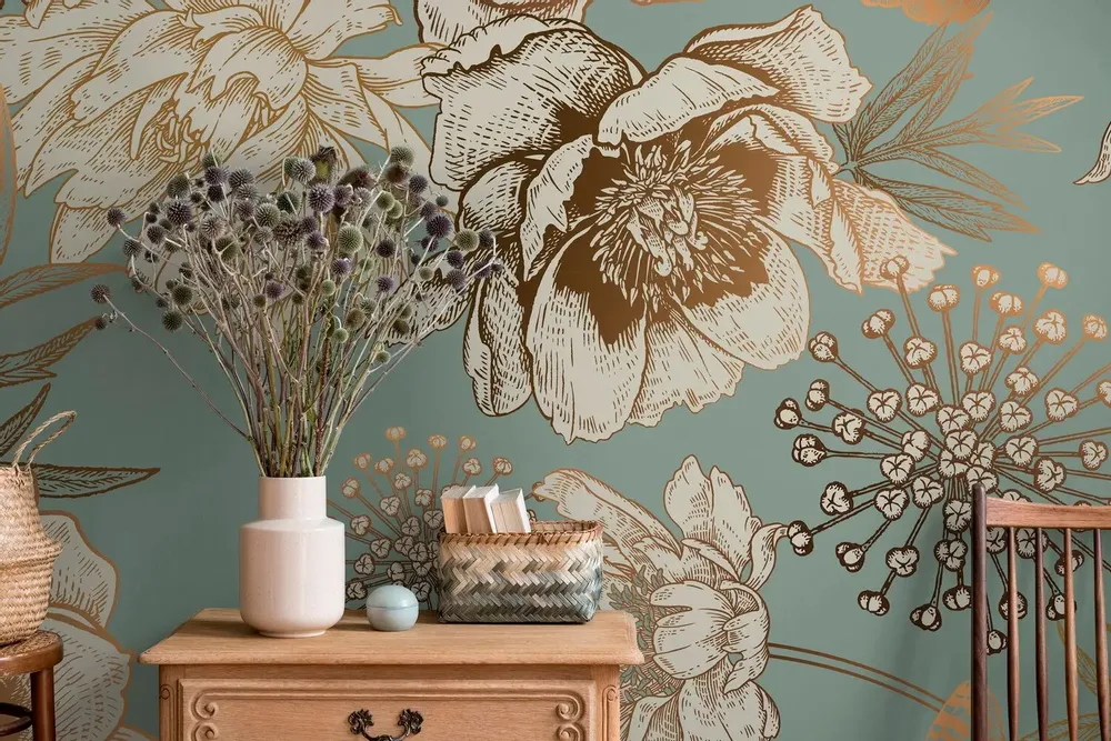 Tapisseries - Papier peint panoramique Madeleine - LE PAPIERS DE NINON