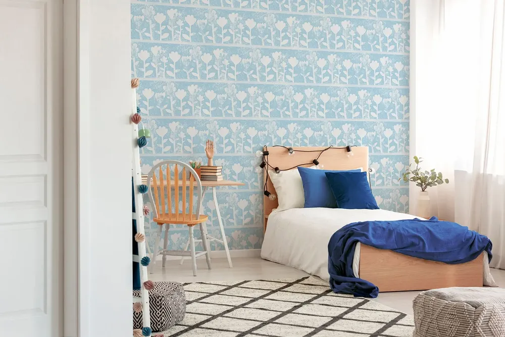 Tapestries - Tulipano panoramic wallpaper - LE PAPIERS DE NINON