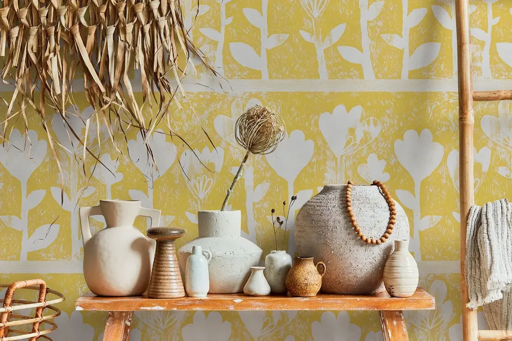 Tapisseries - Papier peint panoramique Tulipano - LE PAPIERS DE NINON